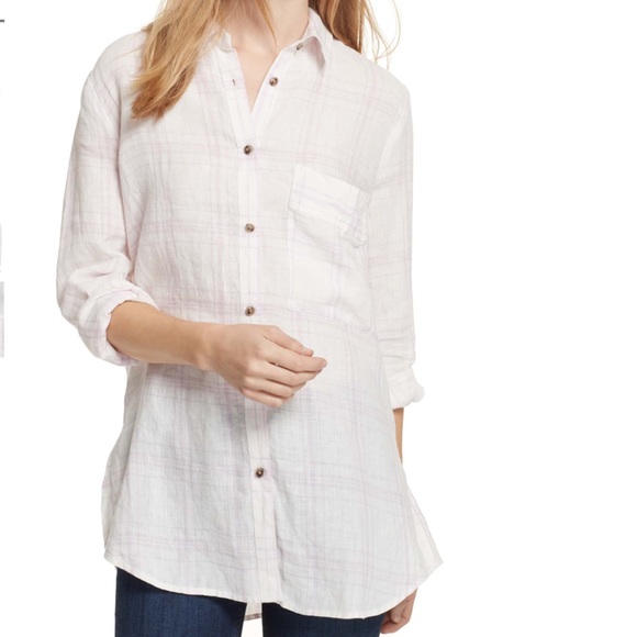 Free People Tops - Free people linen shirt